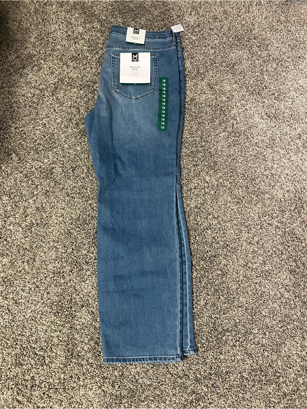 Madewell High-Rise Straight Leg Jeans - Medium Blue